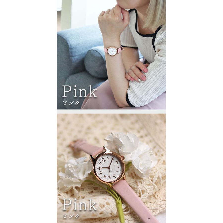 腕時計 レディース ジュビア 高級感 10気圧防水 防汗ベルト 仕事用 ビジネス 小さめ アースカラー プレゼント 高品質 可愛い 見やすい フィールドワーク | field work | 19