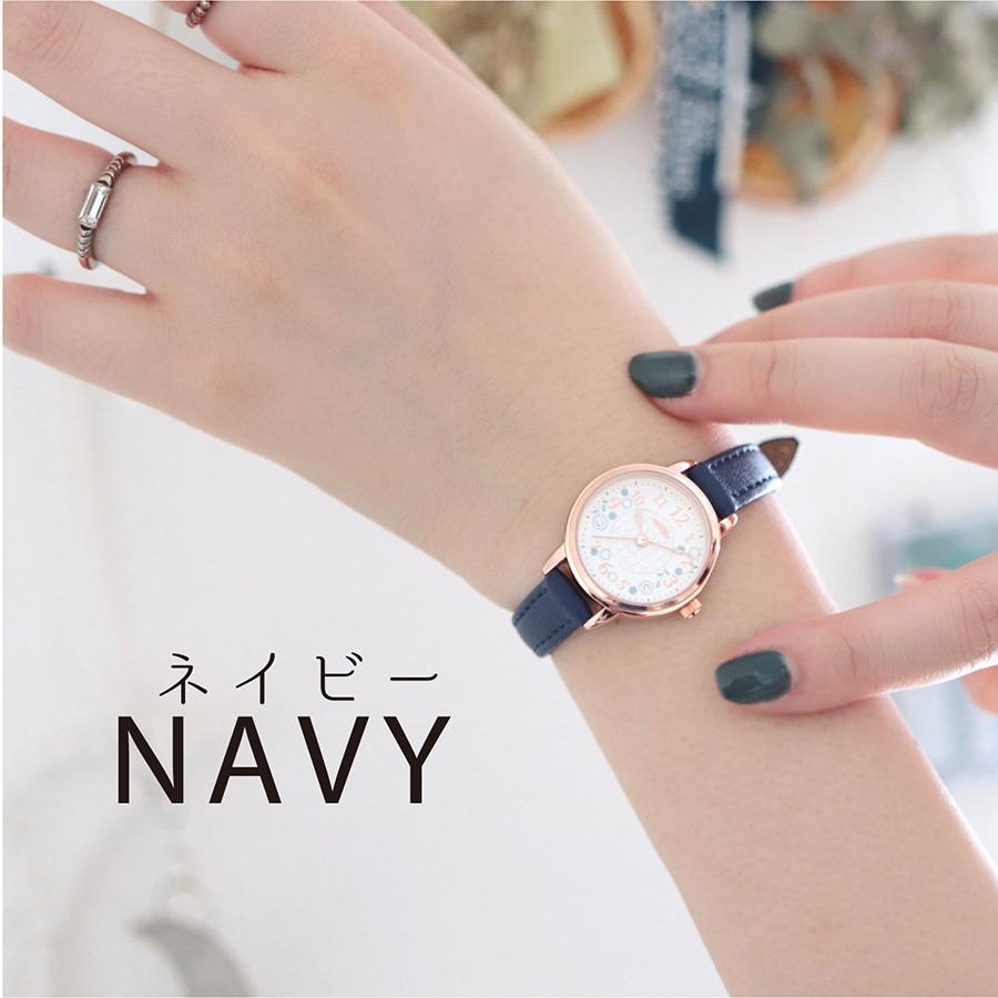 腕時計 ハナコ レディース 革ベルト ニッケルフリー 金属アレルギー 花柄 30代 40代 お手頃 ビジネス 小さめ オススメ 高品質 可愛い プチプラ プレゼント St262 フィールドワークヤフー店 通販 Yahoo ショッピング