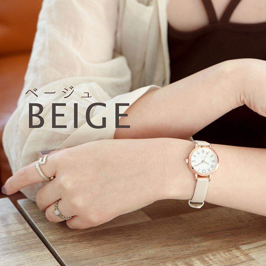 腕時計 レディース ポップ 5気圧防水 防水 革ベルト 仕事 通勤 通学 ニュアンスカラー オススメ 日本製ムーブ おしゃれ かわいい 保証 20代 30代 お手頃 安い | field work | 08