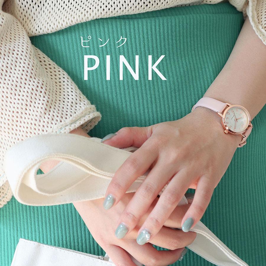 腕時計 レディース ポップ 5気圧防水 防水 革ベルト 仕事 通勤 通学 ニュアンスカラー オススメ 日本製ムーブ おしゃれ かわいい 保証 20代 30代 お手頃 安い | field work | 10