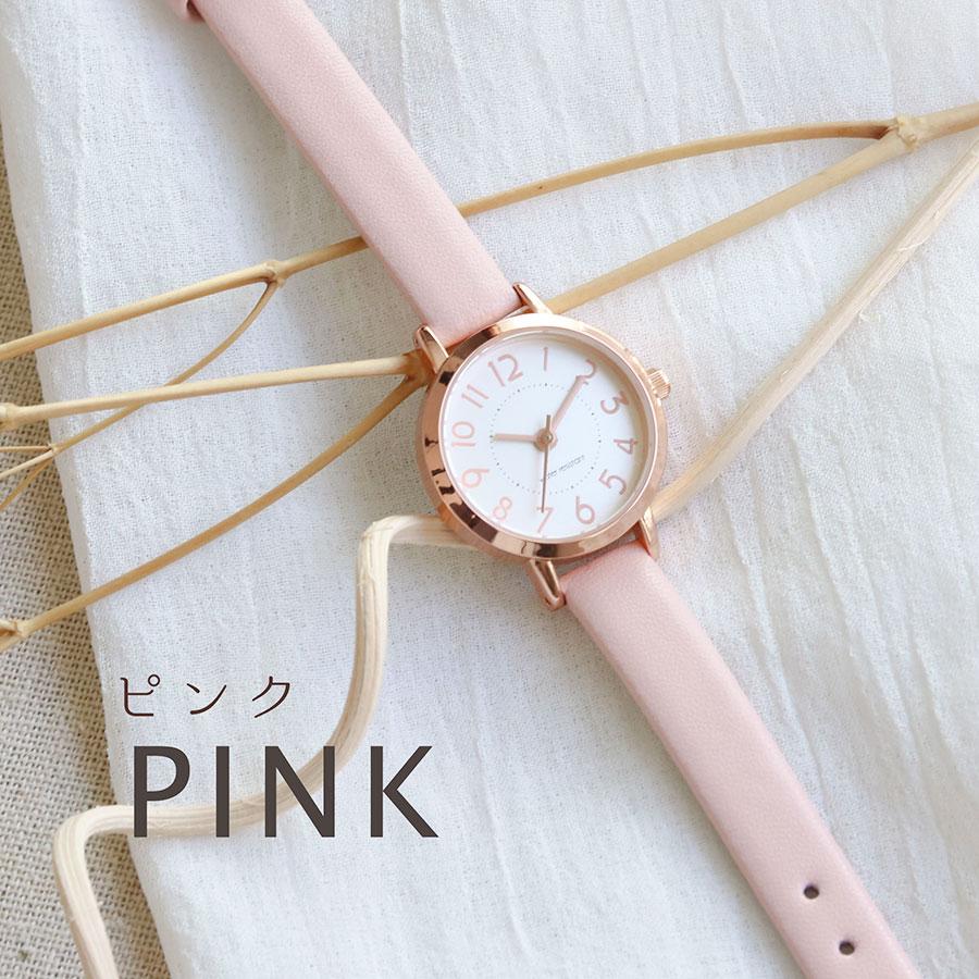 腕時計 レディース ポップ 5気圧防水 防水 革ベルト 仕事 通勤 通学 ニュアンスカラー オススメ 日本製ムーブ おしゃれ かわいい 保証 20代 30代 お手頃 安い | field work | 11