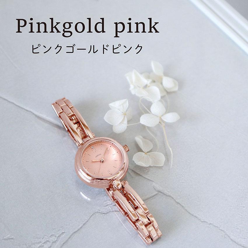 field work 腕時計 レディース 5気圧防水 ミジュ メタルバンド