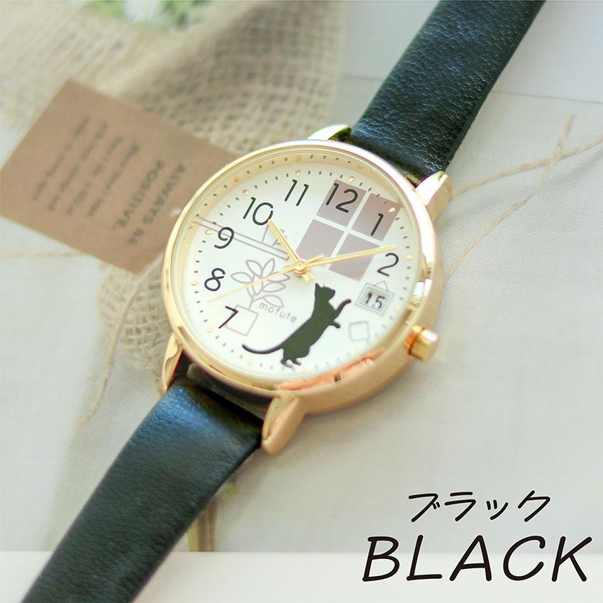 field work 腕時計 レディース 革ベルト 日付 カレンダー