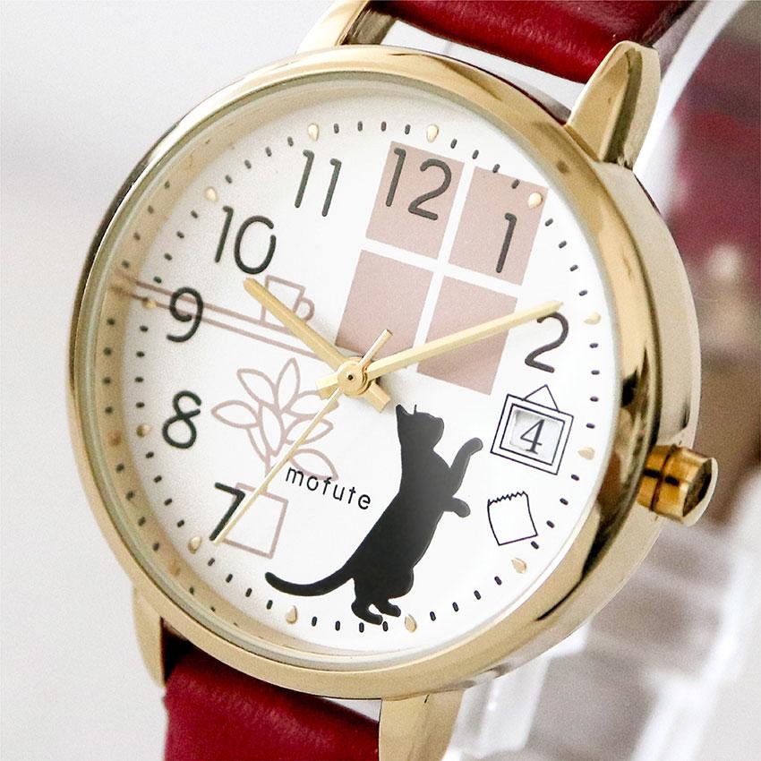 field work 腕時計 レディース 革ベルト 日付 カレンダー