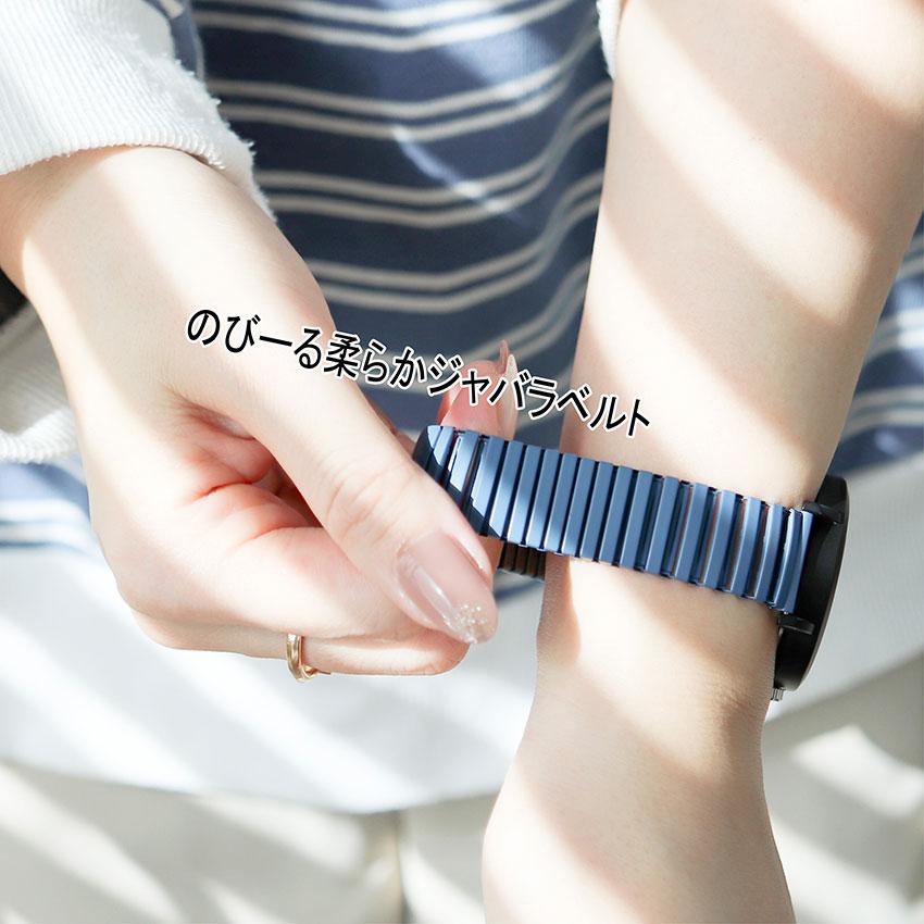 腕時計 レディース ジャバラ グレコ 柔らかジャバラ みやすい かわいい カジュアル プチプラ ビジネス 通勤 通学 フィールドワーク 一年保証 日本製ムーブメント | field work | 07