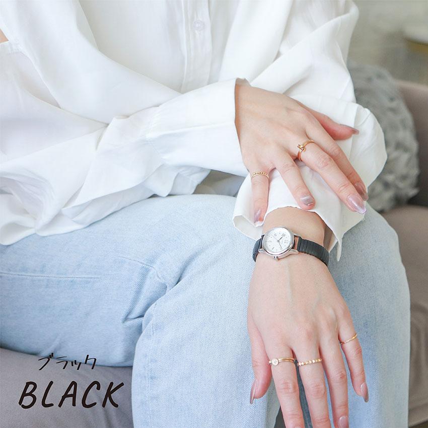 腕時計 レディース ジャバラベルト デビー 可愛い カジュアル 着脱簡単 ニュアンスカラー 小さめ 見やすい ビジネス きれいめ 高品質 プチプラ フィールドワーク | field work | 16