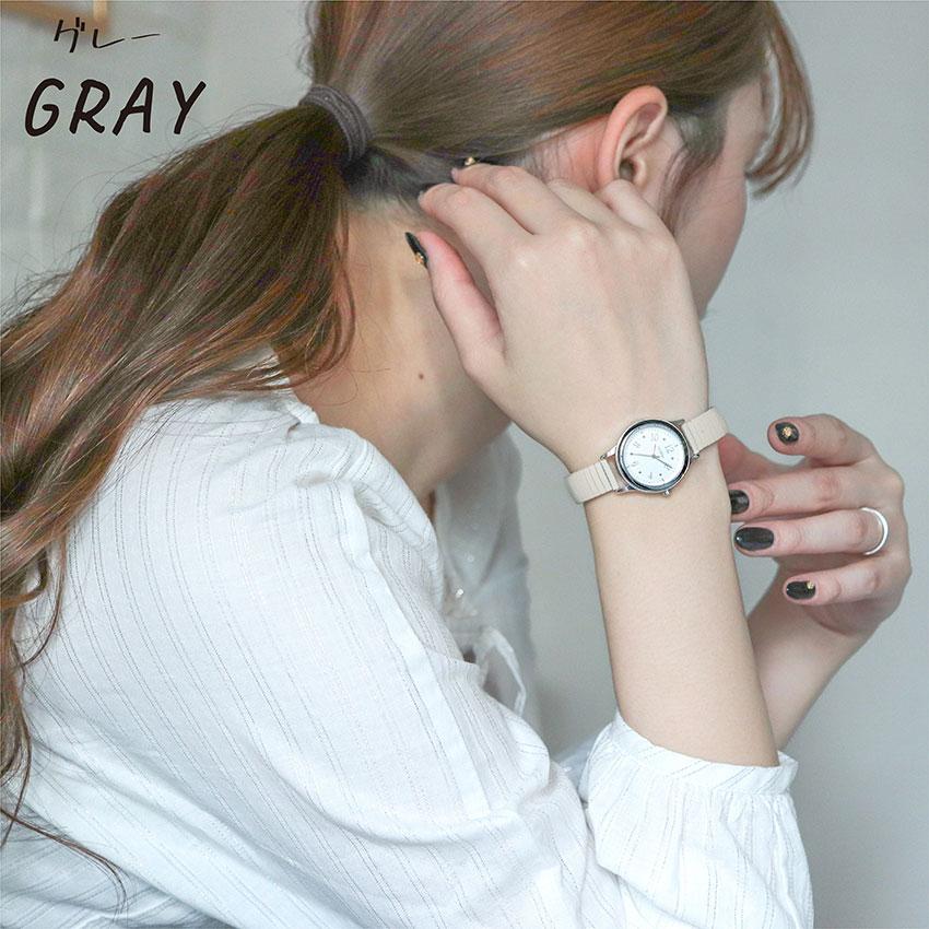 腕時計 レディース ジャバラベルト デビー 可愛い カジュアル 着脱簡単 ニュアンスカラー 小さめ 見やすい ビジネス きれいめ 高品質 プチプラ フィールドワーク | field work | 08