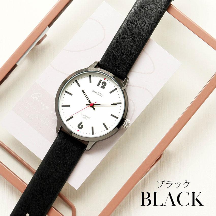 腕時計 レディース メンズ ユニセックス 革ベルト ナミブ　大きめ シンプル 仕事用 ビジネス 通勤 通学 ニュアンスカラーフィールドワーク | field work | 14