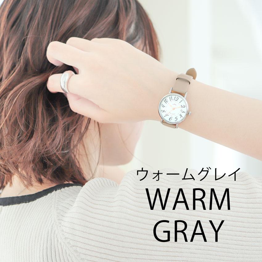 腕時計 レディース ミッチー 10気圧防水 防汗ベルト シンプル かわいい 見やすい 通勤 仕事用  ニュアンスカラー プレゼント 20代 30代 40代 フィールドワーク | field work | 17