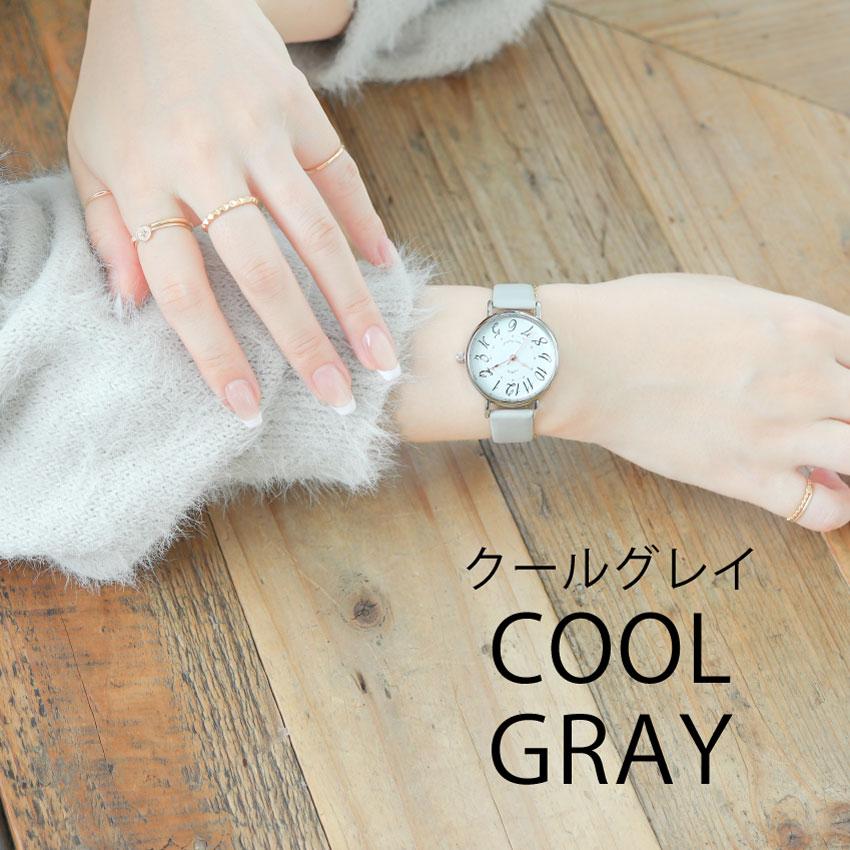 腕時計 レディース ミッチー 10気圧防水 防汗ベルト シンプル かわいい 見やすい 通勤 仕事用  ニュアンスカラー プレゼント 20代 30代 40代 フィールドワーク | field work | 09