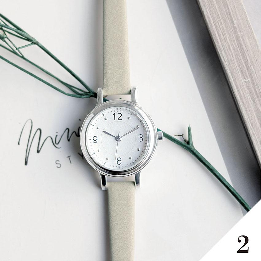 腕時計 レディース ウルガス 高級感 5気圧防水 防汗ベルト 仕事用 ビジネス 小さめ 革ベルト プレゼント 高品質 可愛い 見やすい フィールドワーク | field work | 12