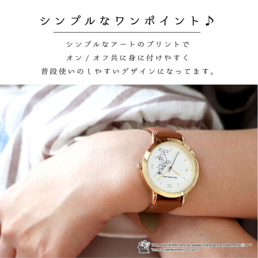 field work トムとジェリー 腕時計 トム ジェリー 革ベルト