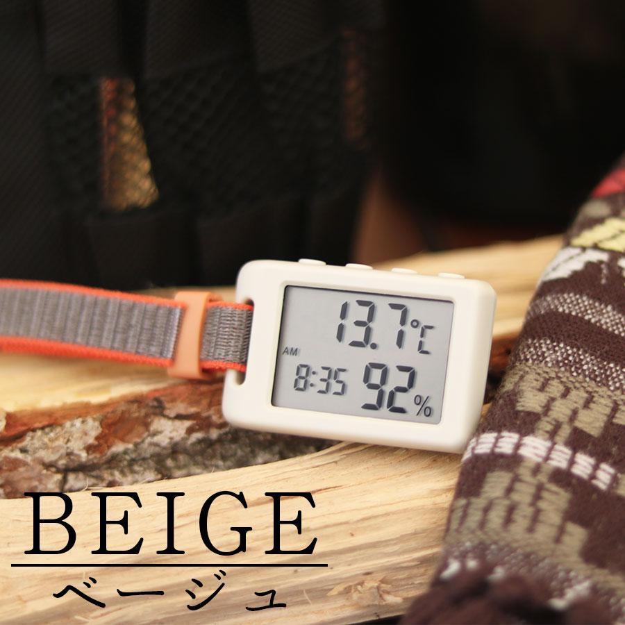 温湿度計 温度 湿度 時計 熱中症対策 デジタル 多機能 ポータブル 赤ちゃん ベビーカー アウトドア キャンプ テント ハイキング 持ち運び 小型 フィールドワーク |  | 09