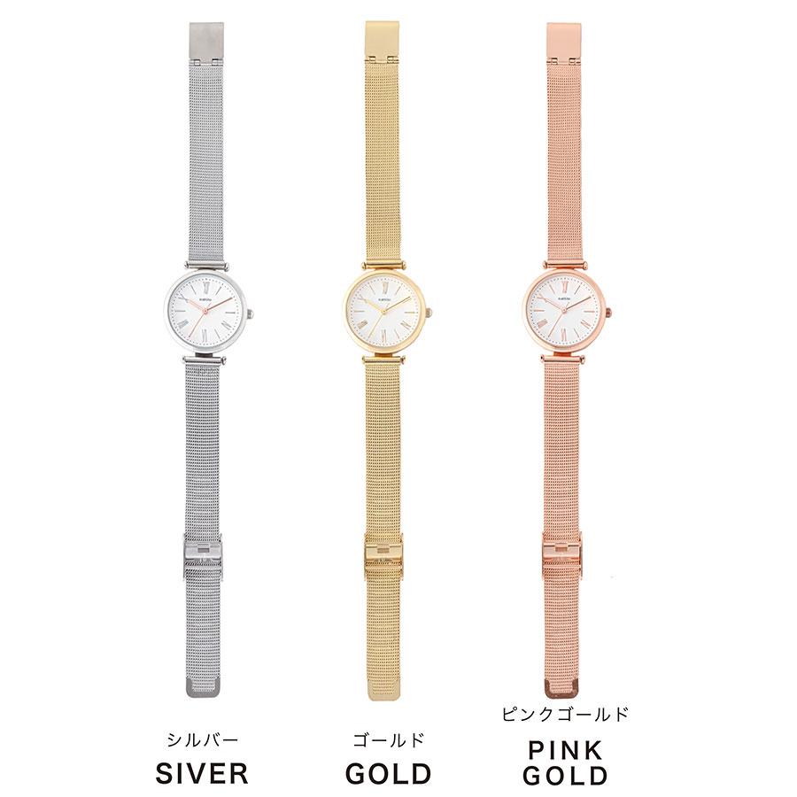 腕時計 レディース ミスティ 5気圧防水 メッシュベルト 仕事用 ビジネス 学校用 雑貨 トレンド 人気 20代 30代 お手頃 日本製ムーブ フィールドワーク 保証 | field work | 06