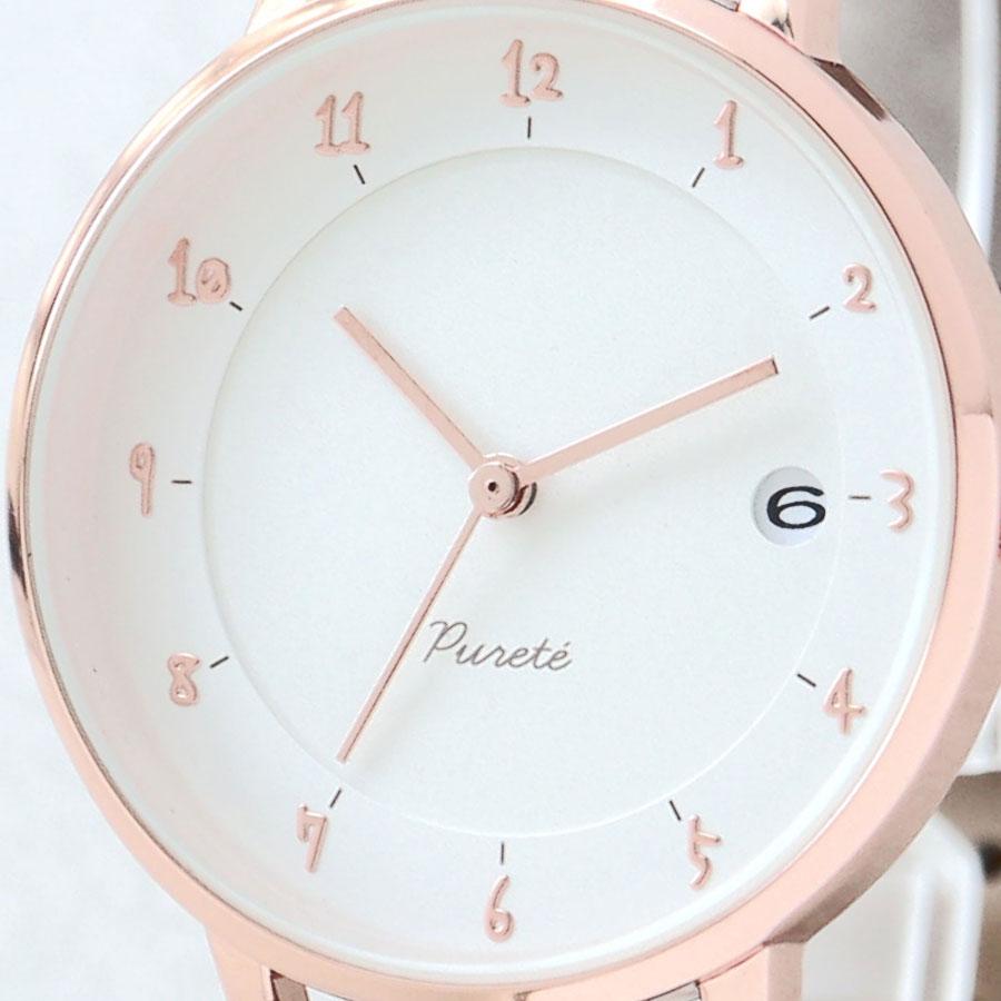 腕時計 レディース イメロ 日付 カレンダー 革ベルト おしゃれ 大きめ かわいい 見やすい プチプラ 仕事 通勤 通学 日本製ムーブ 20代 30代 お手頃 安い | field work | 19