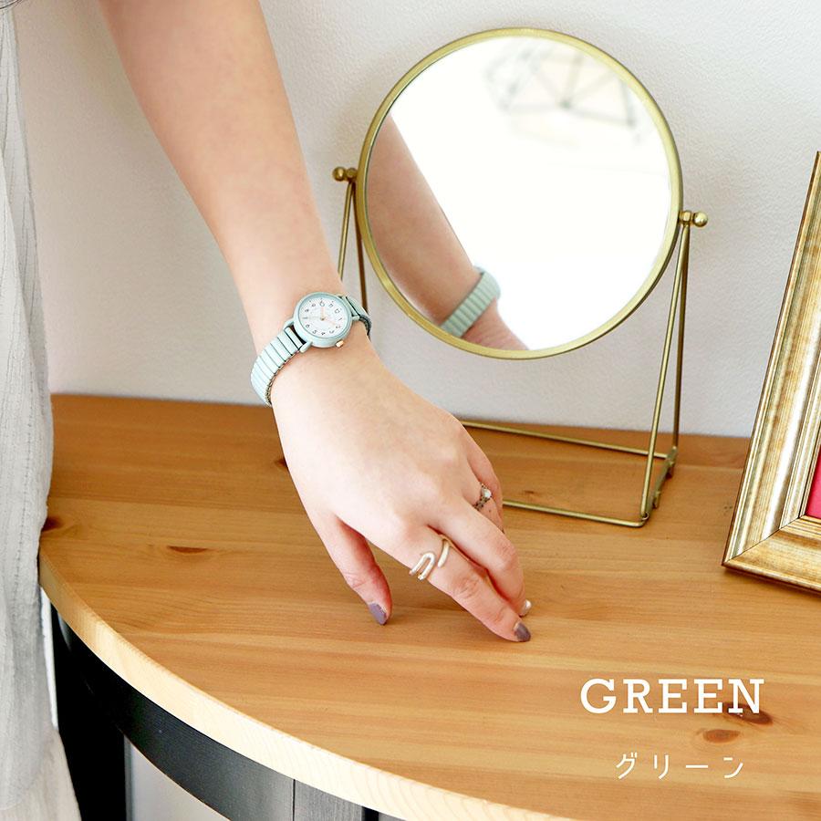 腕時計 レディース ソルベ 着脱簡単 ジャバラウォッチ 仕事 通勤 通学 かわいい 見やすい 人気 20代 30代 お手頃 安い 日本製ムーブ フィールドワーク 一年保証 | field work | 13