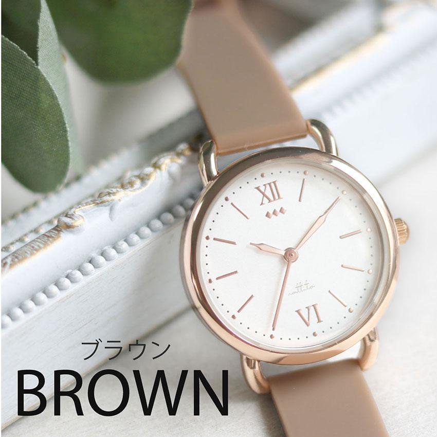 腕時計 レディース NFメルヴィシリコン ラバーバンド シンプル カジュアル 仕事用 ビジネス プレゼント 高品質 プチプラ 20代 30代 お手頃 フィールドワーク | field work | 16