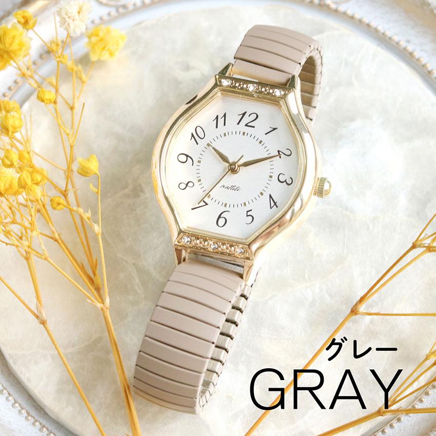 field work 腕時計 レディース ジャバラベルト アンク かわいい 上品