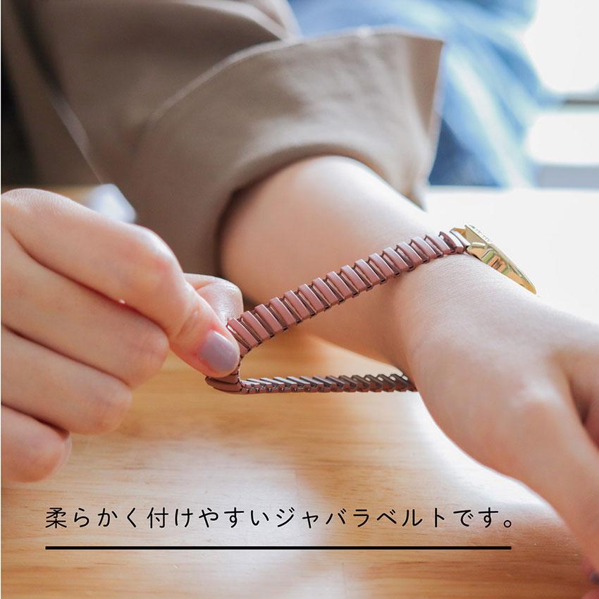 腕時計 レディース ジャバラベルト アンク かわいい 上品 カジュアル 着脱簡単 ニュアンスカラー 小さめ 見やすい ビジネス きれいめ プチプラ フィールドワーク | field work | 06