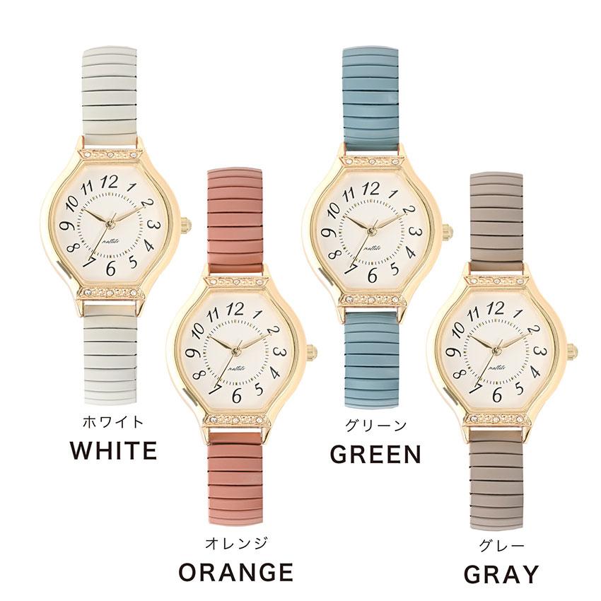 腕時計 レディース ジャバラベルト アンク かわいい 上品 カジュアル 着脱簡単 ニュアンスカラー 小さめ 見やすい ビジネス きれいめ プチプラ フィールドワーク | field work | 07