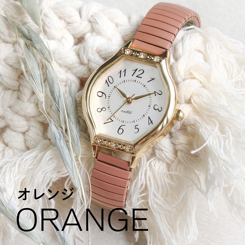 field work（フィールドワーク） 腕時計 レディース ジャバラベルト
