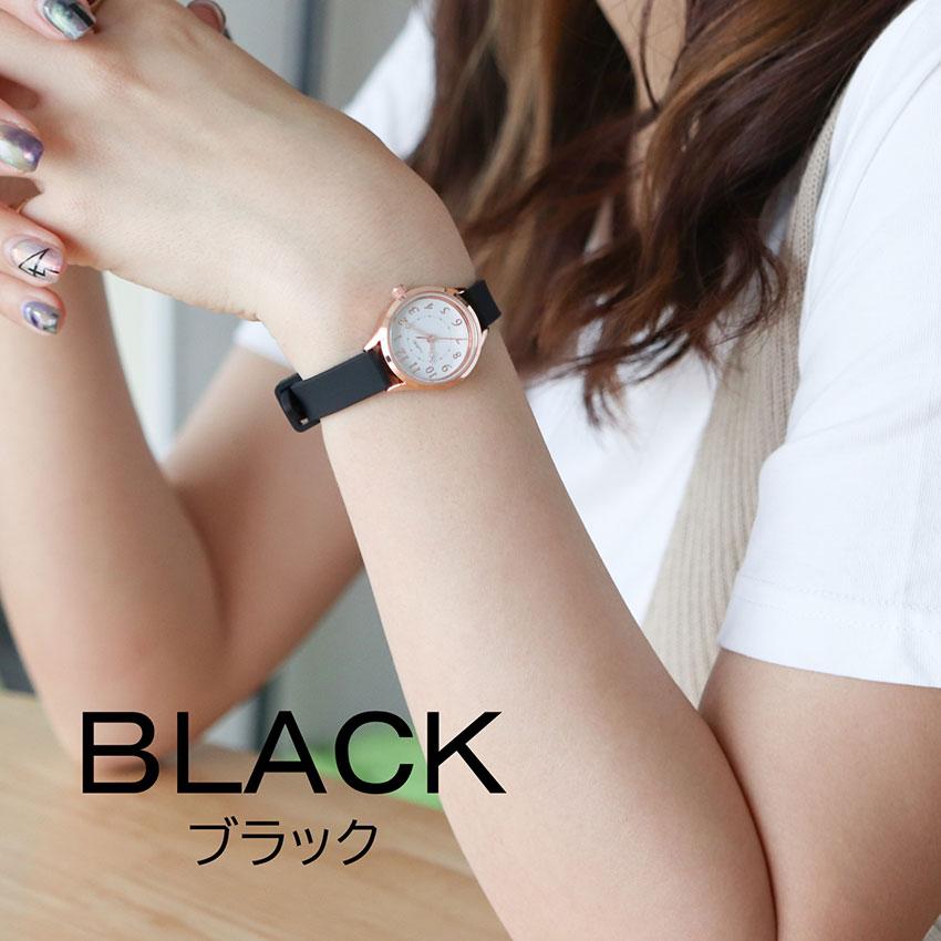 腕時計 レディース ケルピー シリコン ラバーバンド シンプル カジュアル 仕事用 ビジネス プレゼント 高品質 プチプラ 20代 30代 お手頃 フィールドワーク | field work | 16