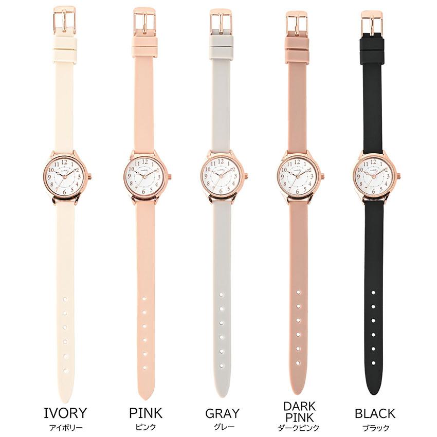 腕時計 レディース ケルピー シリコン ラバーバンド シンプル カジュアル 仕事用 ビジネス プレゼント 高品質 プチプラ 20代 30代 お手頃 フィールドワーク | field work | 07