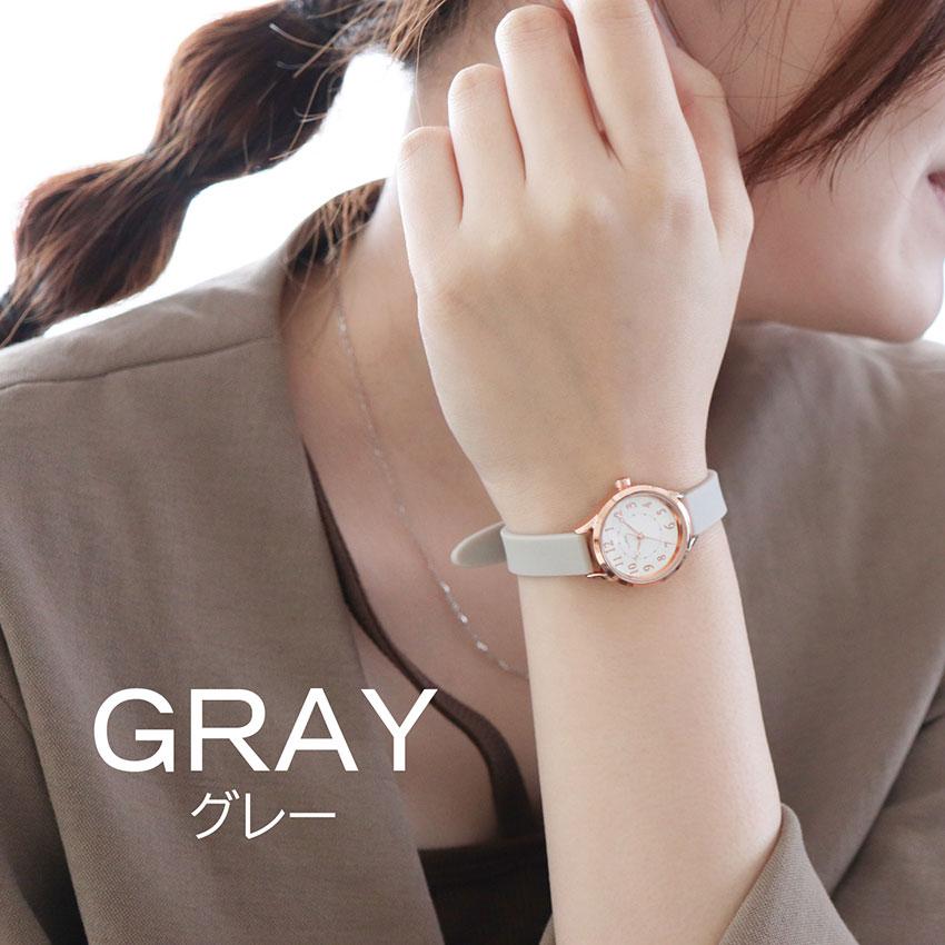 腕時計 レディース ケルピー シリコン ラバーバンド シンプル カジュアル 仕事用 ビジネス プレゼント 高品質 プチプラ 20代 30代 お手頃 フィールドワーク | field work | 12