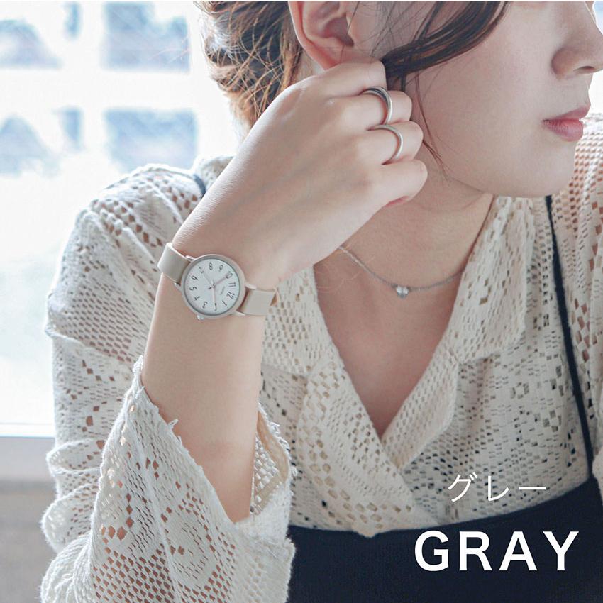 腕時計 レディース シリコン パリサ シンプル かわいい カジュアル ニュアンスカラー 小さめ 通勤 通学 仕事用 ビジネス きれいめ プチプラ フィールドワーク | field work | 10