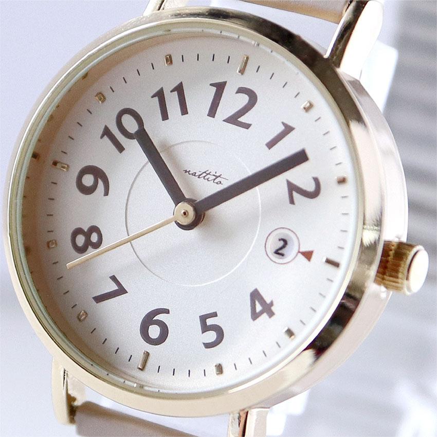 腕時計 レディース 日付カレンダー ジャバラベルト カレジャ シンプル かわいい 上品 カジュアル 着脱簡単 ニュアンスカラー 小さめ 見やすい フィールドワーク | field work | 19