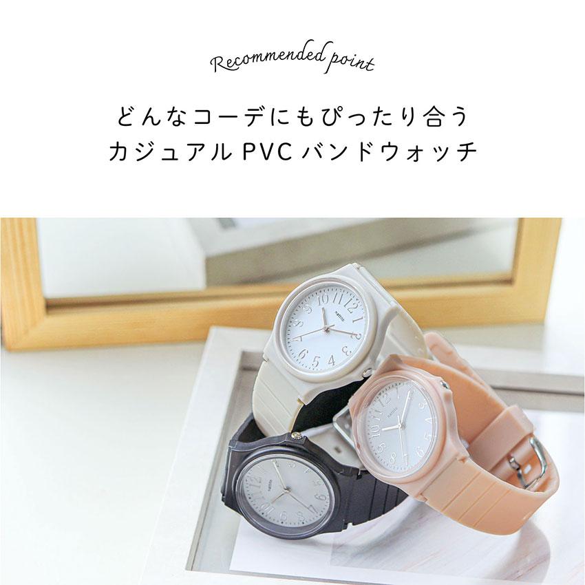 腕時計 レディース パース キッズ シンプル 可愛い カジュアル 軽量 着脱簡単 ニュアンスカラー 小さめ 見やすい ビジネス きれいめ プチプラ フィールドワーク | field work | 06
