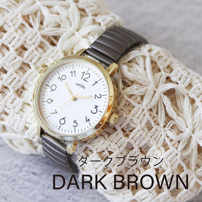 腕時計 レディース ジャバラベルト マルル シンプル カジュアル 着脱簡単 ニュアンスカラー 小さめ 見やすい 通勤 通学 仕事用 きれいめ フィールドワーク | field work | 16