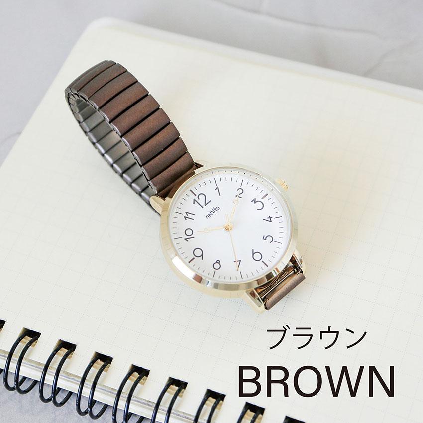 腕時計 レディース ジャバラベルト マルル シンプル カジュアル 着脱簡単 ニュアンスカラー 小さめ 見やすい 通勤 通学 仕事用 きれいめ フィールドワーク | field work | 14