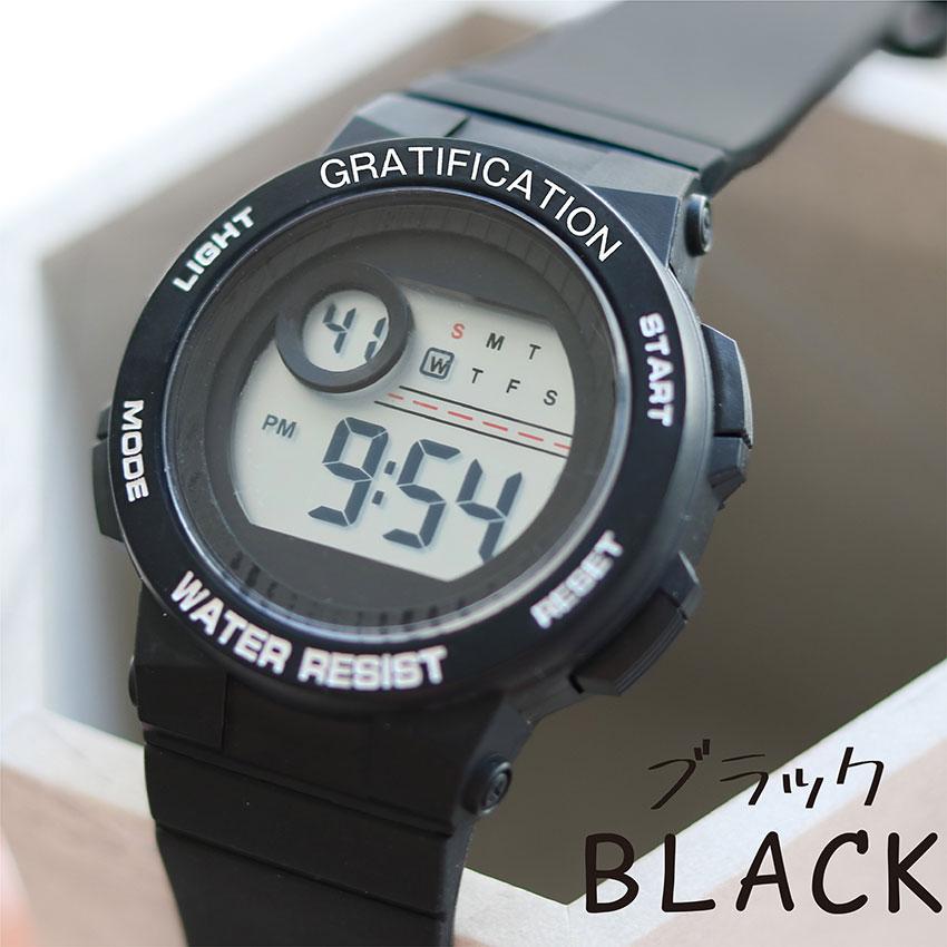 腕時計 レディース デジタル デイン メンズ ユニセックス 3気圧防水 日常生活防水 カジュアル アウトドア キャンプ 登山 アラーム カレンダー フィールドワーク | field work | 20