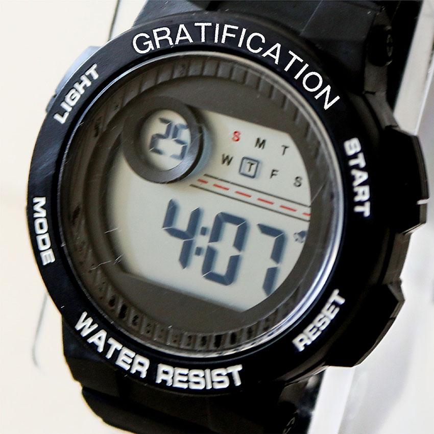 腕時計 レディース デジタル デイン メンズ ユニセックス 3気圧防水 日常生活防水 カジュアル アウトドア キャンプ 登山 アラーム カレンダー フィールドワーク | field work | 21