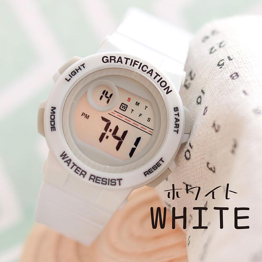 腕時計 レディース デジタル デイン メンズ ユニセックス 3気圧防水 日常生活防水 カジュアル アウトドア キャンプ 登山 アラーム カレンダー フィールドワーク | field work | 10