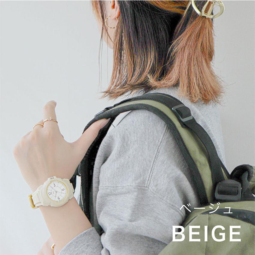 腕時計 レディース PVCベルト イヤーズ 防水 3気圧防水 シンプル  ニュアンスカラー ハイキング 登山 キャンプ アウトドア 10代 20代 30代 フィールドワーク | field work | 10