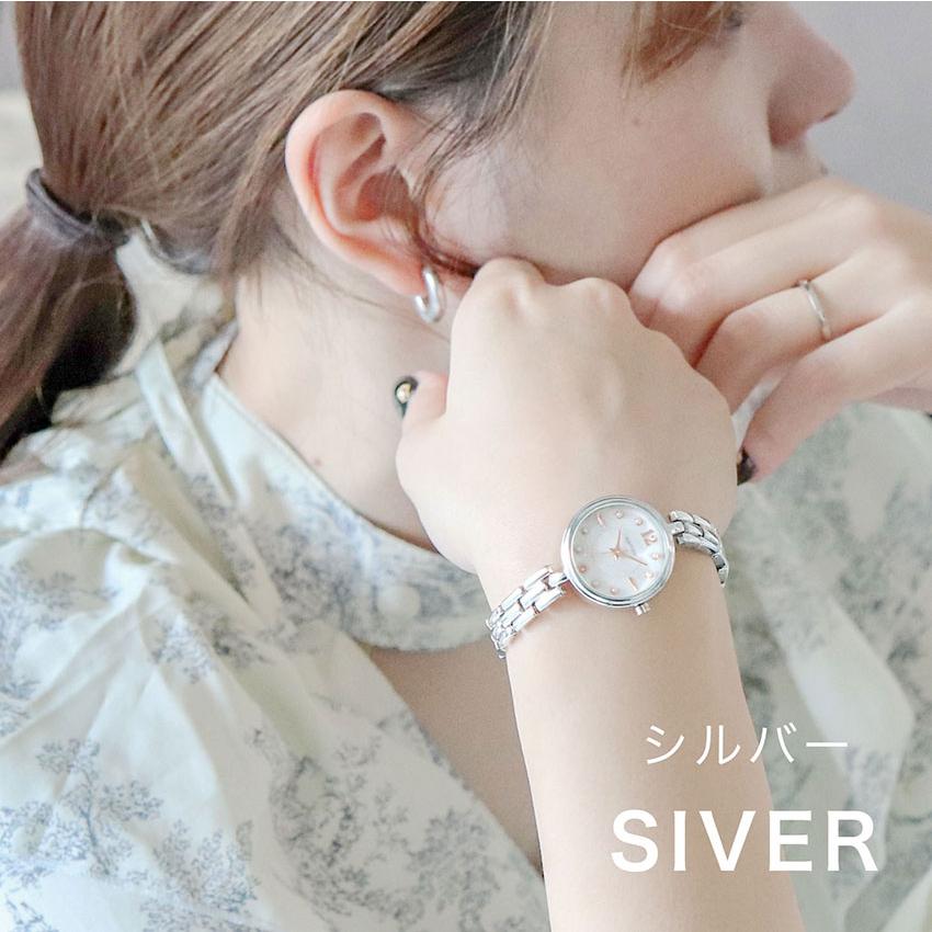 腕時計 レディース メタルベルト シェルパ ニッケルフリー 金属アレルギー アレルギー対応 シンプル ビジネス 小さめ オススメ 可愛いプチプラフィールドワーク | field work | 08