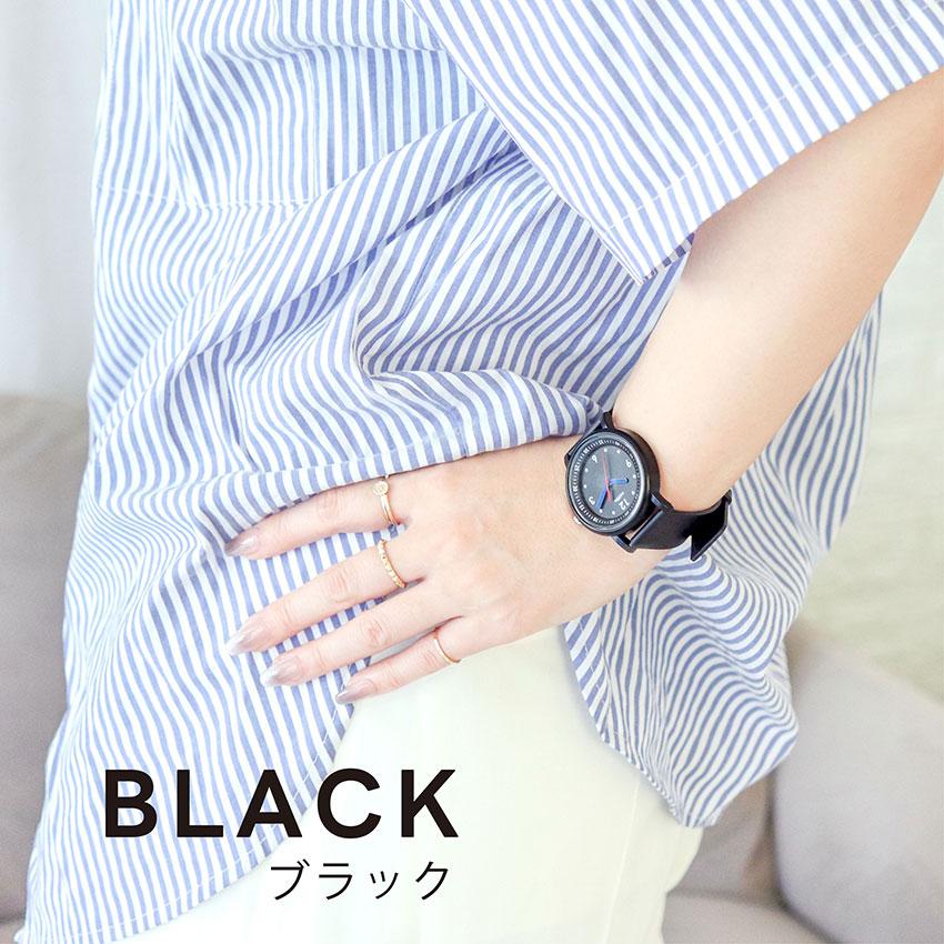 腕時計 レディース キッズ ギア 3気圧防水 シリコンベルト 仕事用 ビジネス シンプル 大きめ ニュアンスカラー 可愛い 手頃 安い プチプラ フィールドワーク | field work | 16