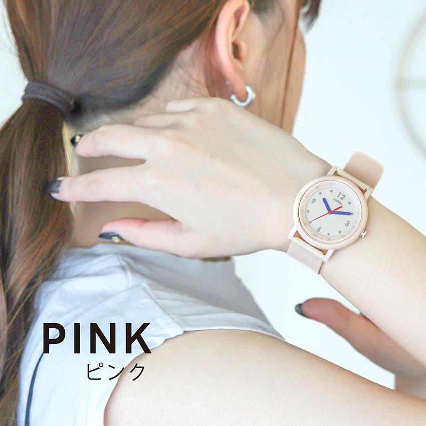 腕時計 レディース キッズ ギア 3気圧防水 シリコンベルト 仕事用 ビジネス シンプル 大きめ ニュアンスカラー 可愛い 手頃 安い プチプラ フィールドワーク | field work | 10