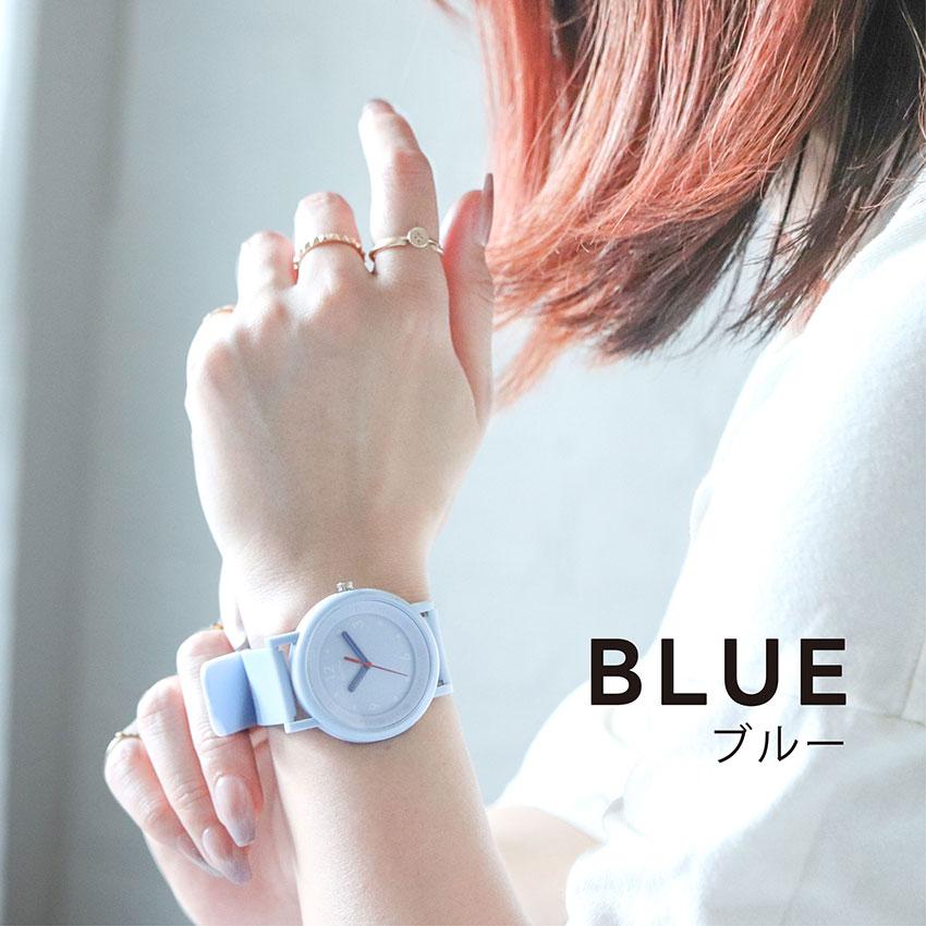 腕時計 レディース キッズ ギア 3気圧防水 シリコンベルト 仕事用 ビジネス シンプル 大きめ ニュアンスカラー 可愛い 手頃 安い プチプラ フィールドワーク | field work | 12