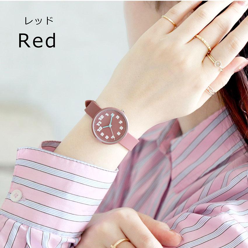腕時計 レディース シリコン コルロ くすみカラー キッズ  見やすい ビジネス  通学 トレンド プレゼント 可愛い プチプラ フィールドワーク | field work | 12