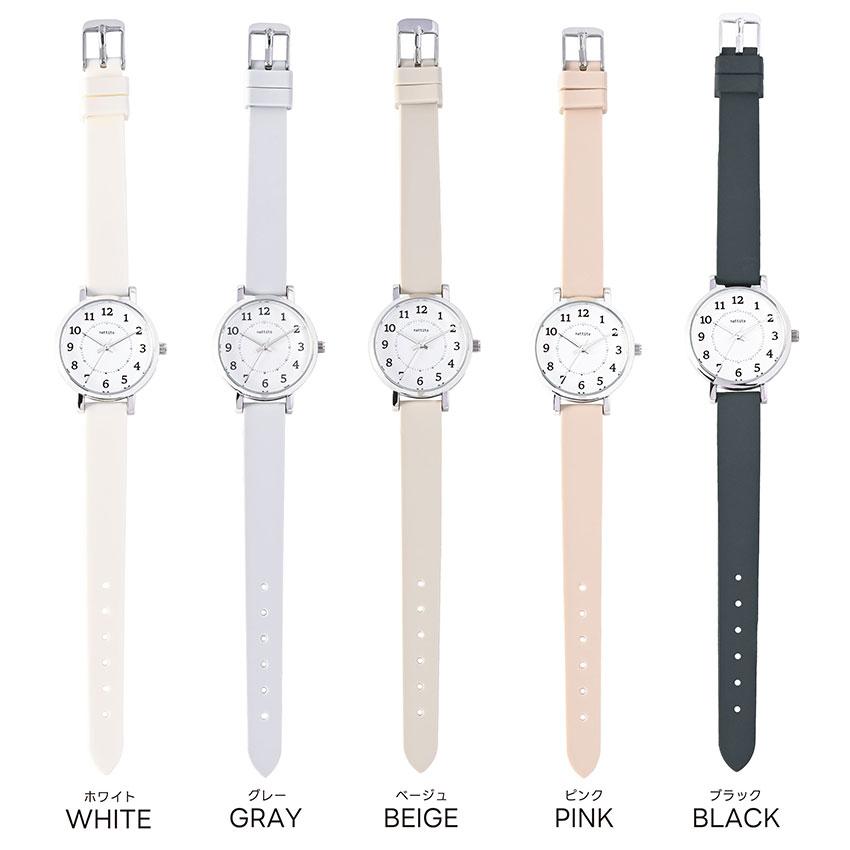 腕時計 レディース シリコン シンディ ニュアンスカラー キッズ ユニセ 見やすい ビジネス  通学 大きめ トレンド プレゼント 可愛い プチプラ フィールドワーク | field work | 07