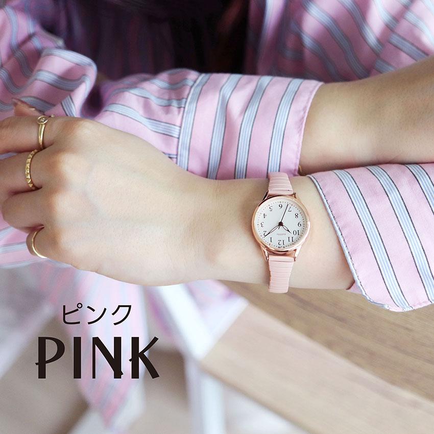 腕時計 レディース ジャバラベルト パウラ 可愛い カジュアル 着脱簡単 ニュアンスカラー 小さめ 見やすい ビジネス きれいめ 高品質 プチプラ フィールドワーク | field work | 10
