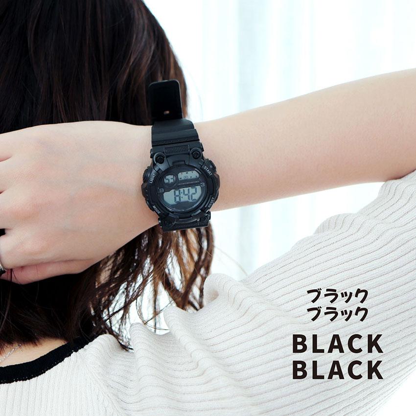 腕時計 レディース デジタル ピピデジ メンズ ユニセ 3気圧防水 日常生活防水 カジュアル アウトドア アラーム カレンダー プレゼントフィールドワーク 一年保証 | field work | 16