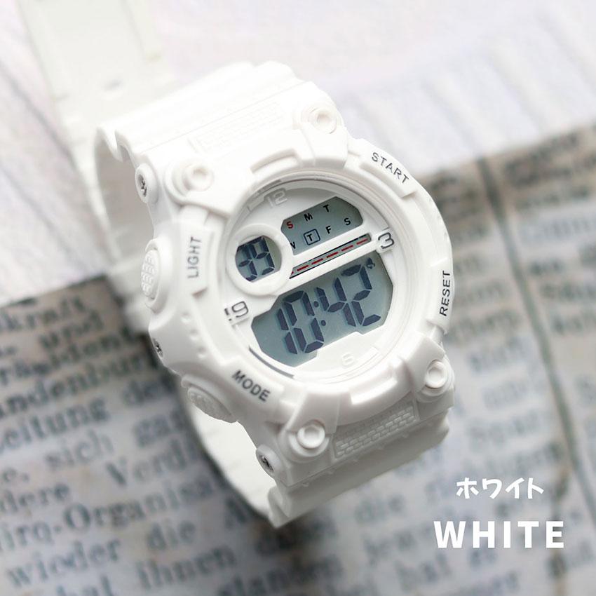 腕時計 レディース デジタル ピピデジ メンズ ユニセ 3気圧防水 日常生活防水 カジュアル アウトドア アラーム カレンダー プレゼントフィールドワーク 一年保証 | field work | 09