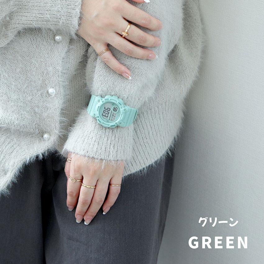 腕時計 レディース デジタル ピピデジ メンズ ユニセ 3気圧防水 日常生活防水 カジュアル アウトドア アラーム カレンダー プレゼントフィールドワーク 一年保証 | field work | 12