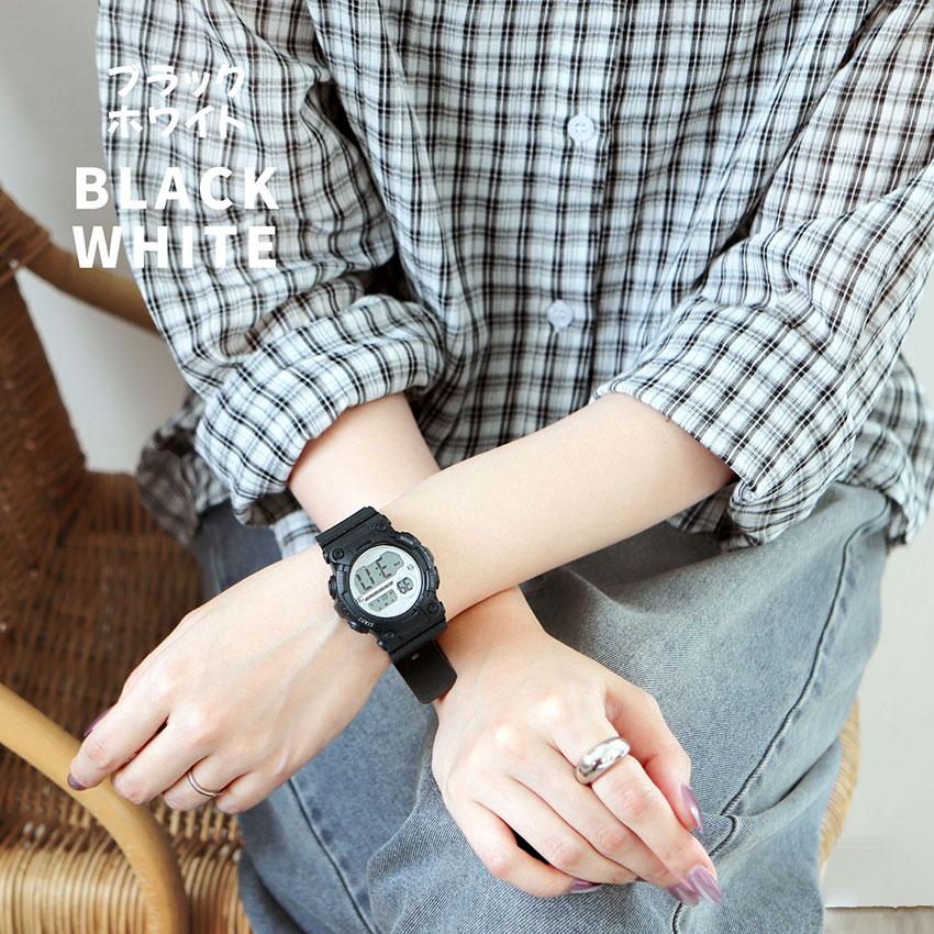腕時計 レディース デジタル ピピデジ メンズ ユニセ 3気圧防水 日常生活防水 カジュアル アウトドア アラーム カレンダー プレゼントフィールドワーク 一年保証 | field work | 14