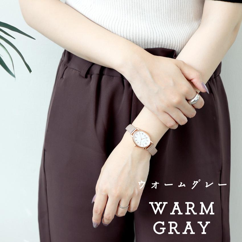 腕時計 レディース ウェーヌ ジャバラ 楕円 オーバル ニュアンスカラー みやすい かわいい カジュアル トレンド ビジネス 通勤 通学  フィールドワーク 一年保証 | field work | 10