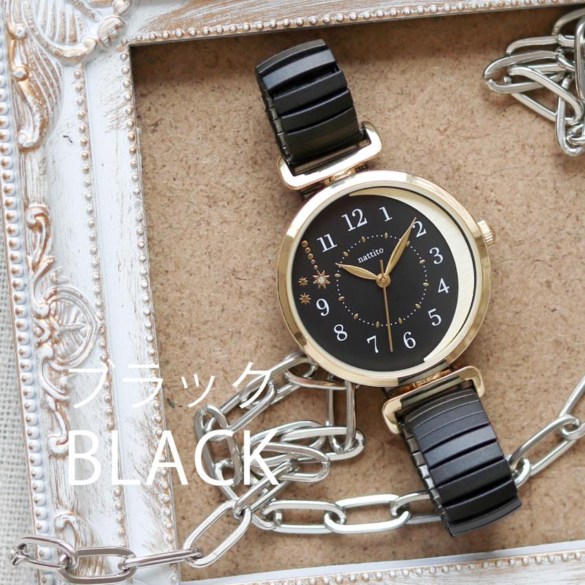 腕時計 レディース ジャバラ ピクシス  三日月 月 マットカラー みやすい かわいい カジュアル 高見え 高級感 プチプラ 通勤 通学 フィールドワーク 一年保証 | field work | 15